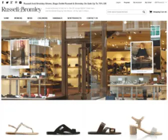 Russellandsbromley.com(Russell & Bromley Outlet Sale) Screenshot