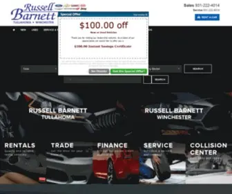Russellbarnett.com Screenshot