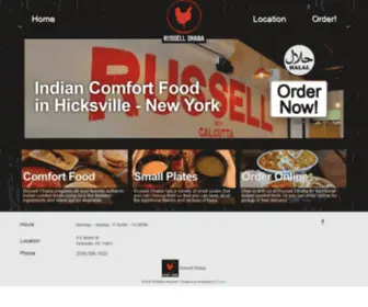 Russelldhaba.com(Russell Dhaba) Screenshot