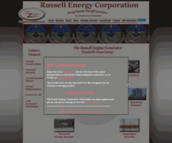 Russellenergy.com(Russell Energy Corporation) Screenshot