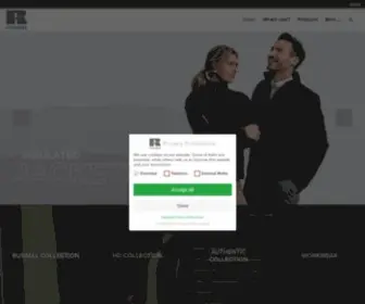 Russelleurope.com(This 2020 Russell®) Screenshot