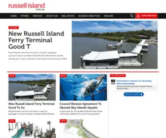 Russellisland.com.au(Russell Island) Screenshot