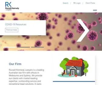 Russellkennedy.com.au(RK Lawyers) Screenshot