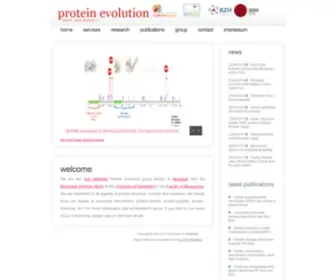 Russelllab.org(Protein Evolution (Rob Russell)) Screenshot