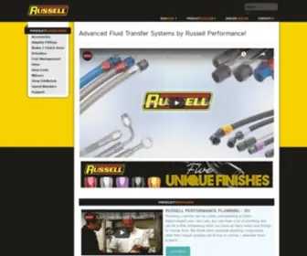 Russellperformance.com(Advanced Fluid Transfer Systems) Screenshot