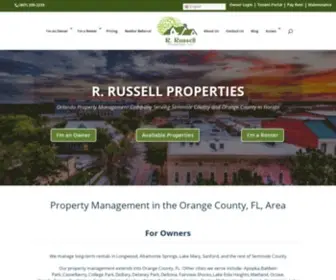 Russellproperties.com(R. Russell Properties) Screenshot