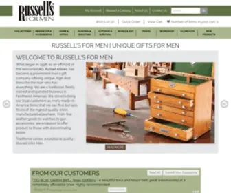 Russellsformen.com(Russell's For Men) Screenshot