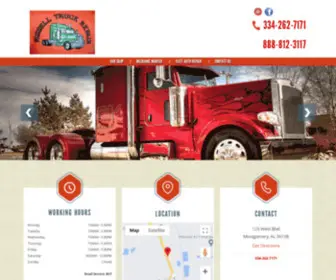 Russelltruckrepair.com(Russell truck repair) Screenshot