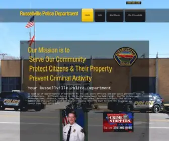 Russellvillepd.org(Home) Screenshot