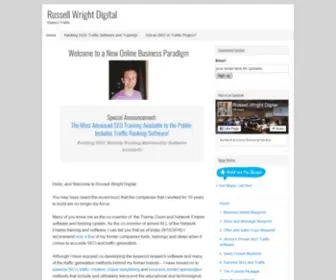 Russellwright.digital(Expect Traffic) Screenshot