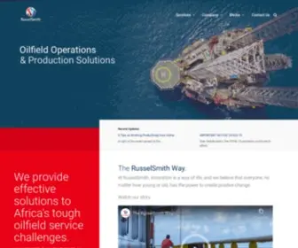 Russelsmithgroup.com(RusselSmith is a leading provider of Integrated Oilfield Services) Screenshot