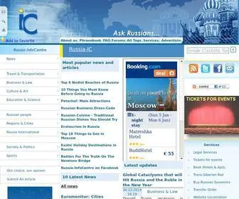 Russia-IC.com(Russia-InfoCentre) Screenshot