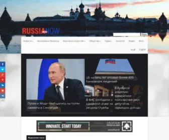 Russia-Now.com(Russia Now) Screenshot