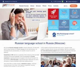 Russian-Moscow.com(Learn Russian) Screenshot