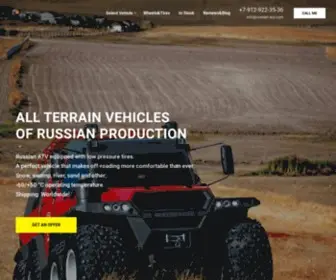 Russian-Suv.com(Russian offroad vehicle ATV for Sale on ultra low) Screenshot