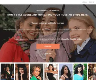 Russianbrides.org.uk(200.000 Russian brides) Screenshot