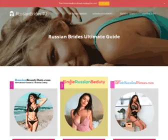 Russianbridesforyou.org(Russian Brides Ultimate Guide) Screenshot