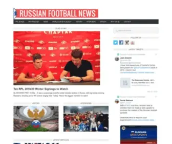 Russianfootballnews.com(Russianfootballnews) Screenshot