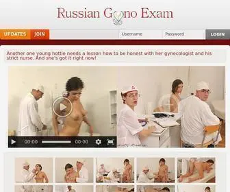 Russiangynoexam.com(Gyno Exam Videos) Screenshot