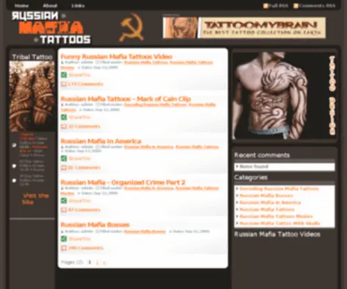 Russianmafiatattoos.com(Russianmafiatattoos) Screenshot