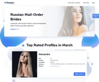 Russianqupid.com(Russian Brides) Screenshot