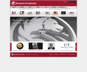 Russianstandard.com(Russian Standard) Screenshot