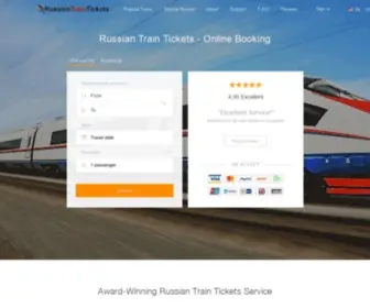 Russiantraintickets.com(Book Russian Train Tickets) Screenshot
