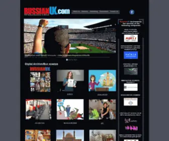 Russianuk.com(RussianUK magazine) Screenshot