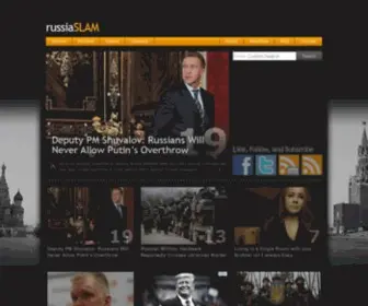 Russiaslam.com(Hot internet stories) Screenshot