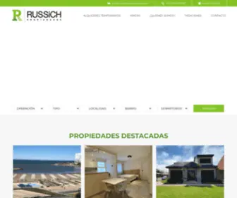 Russichpropiedades.com(Russich Propiedades Russich Propiedades) Screenshot