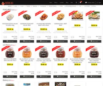 Russkisdeli.com.au(Russkis Deli) Screenshot