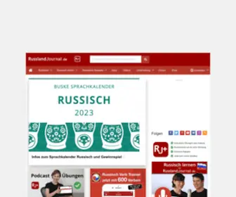 Russlandjournal.de(Russland) Screenshot