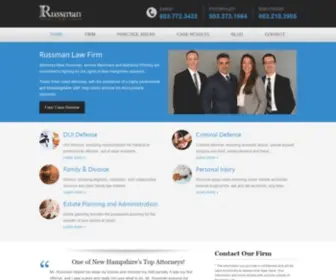 Russmanlaw.com(NH DWI Attorneys) Screenshot