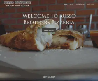 Russobrotherspizzeria.com(Russo Brothers Pizzeria) Screenshot