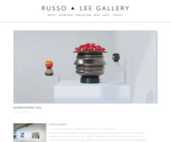 Russoleegallery.com(Russo Lee Gallery) Screenshot