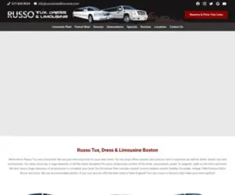 Russolimousine.com(Limos, Tuxedos & Dresses) Screenshot