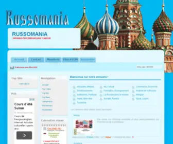 Russomania.com(Russomania) Screenshot