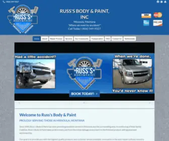 Russsbodyandpaint.com(Russsbodyandpaint) Screenshot