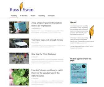 Russswan.com(Russ Swan) Screenshot