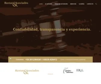 Rustanyasociados.com.ar(Estudio de Abogados) Screenshot