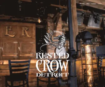 Rustedcrowdetroit.com(Rusted Crow Detroit) Screenshot