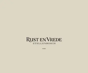 Rustenvrede.com(Rust en Vrede) Screenshot