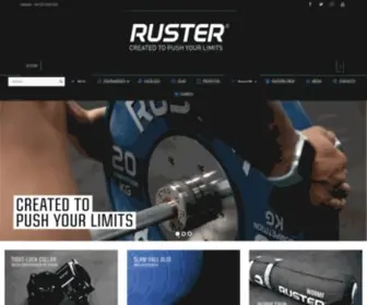 Rusterfitness.com(Tienda fitness online de material deportivo) Screenshot