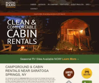 Rusticbarncampground.com(Rustic Barn Campground) Screenshot