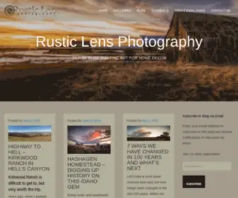 Rusticlens.com(Rustic Lens) Screenshot