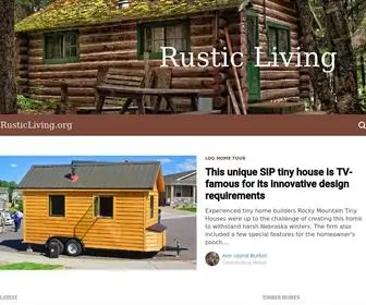 Rusticliving.org(Rustic Living) Screenshot