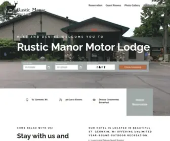 Rusticmanor.com(Rustic Manor) Screenshot