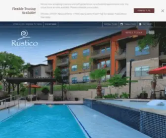 Rusticofairoaks.com(Rustico at Fair Oaks is a pet) Screenshot