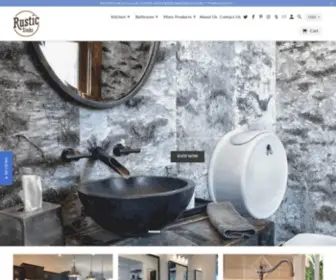Rusticsinks.com(Rustic Sinks) Screenshot