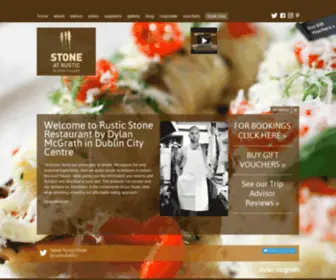 Rusticstone.ie(Rustic Stone Restaurant by Dylan McGrath) Screenshot